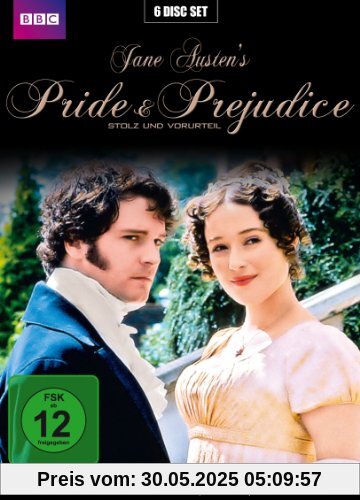Pride and Prejudice - Stolz und Vorurteil [6 DVDs] von Simon Langton