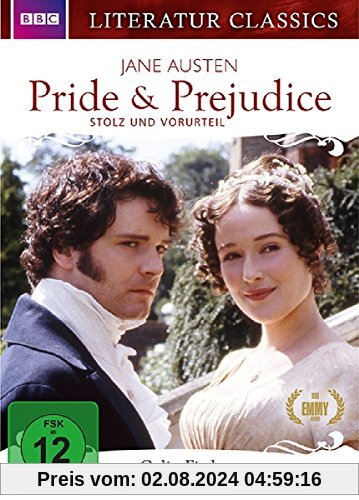 Pride & Prejudice - Jane Austen - Literatur Classics [2 DVDs] von Simon Langton
