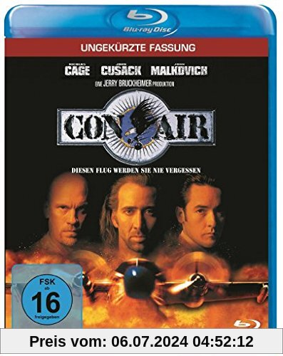 Con Air  (ungeschnittene Fassung) [Blu-ray] von Simon West