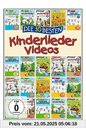 Die 30 Besten Kinderlieder Videos (DVD) von Simone Sommerland