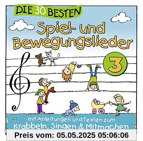 Die 30 besten Spiel- und Bewegungslieder Vol.3 von Simone Sommerland