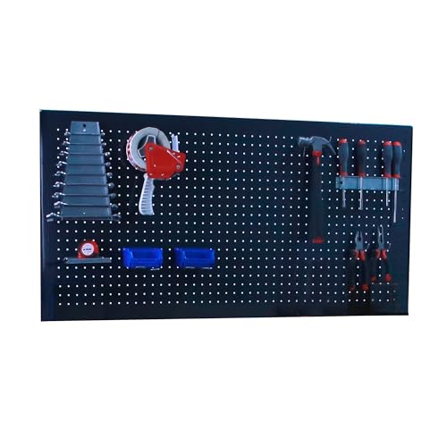 Simon Rack Simonwork Werkzeug-Organizer, inkl. 8 Haken, 900 x 600 mm, Anthrazit von Simon Rack