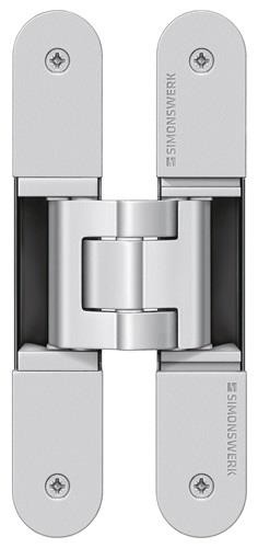 Simonswerk Objektband Tectus® TE 340 3D STA F1-farbig 80kg DIN L/R stu.Tür von Simonswerk
