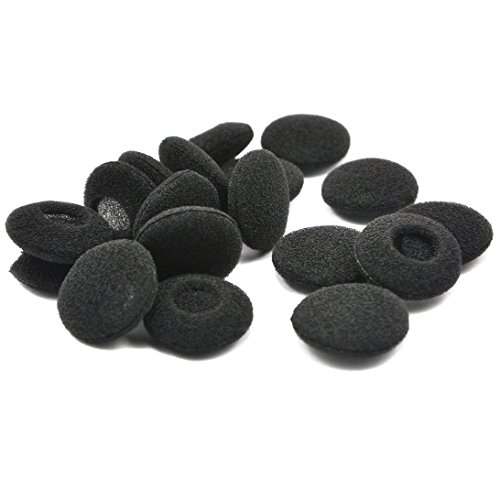 Simoutal 12 Paar Ersatz-Ohrhörerabdeckungen aus Schaumstoff mit separater Verpackung für In-Ear-Ohrhörer (Schwarz Simoutal 12 Paar Ersatz-Ohrhörerabdeckungen aus Schaumstoff mit separater Verpackung für In-Ear-Ohrhörer (Schwarz von Simoutal