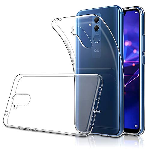 Simpeak Schutzhülle für Huawei Mate 20 Lite, transparent, kompatibel mit Huawei Mate 20 Lite, kompatibel mit Huawei Mate 20 Lite, Silikon-TPU-Hülle von Simpeak