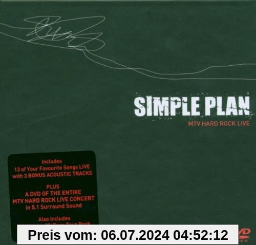 Mtv Hard Rock Live (CD + DVD) von Simple Plan