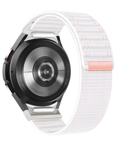 SimpleThings One Click Sport Loop Armband für Galaxy Watch 7 40 mm 44 mm Armband, Weiches Stoff-Ersatzarmband für Samsung Galaxy Watch 7/6/5/4/FE Herren Damen fürs Training von SimpleThings