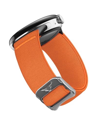 SimpleThings Stretchy Sport Loop für Pixel Watch 2/3 41mm/1 Armband, Nylon Elastisches Atmungsaktives Armband für Google Watch 3 (41mm)/2/1 von SimpleThings