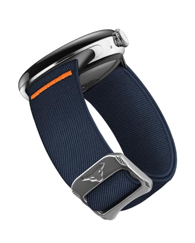 SimpleThings Stretchy Sport Loop für Pixel Watch 3 45MM Armband, Nylon Elastisches Atmungsaktives Armband für Google Watch 3 (45mm) von SimpleThings