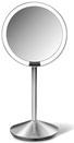 simplehuman Faltspiegel mit Sensor, 12 cm, wiederaufladbar, gebürsteter Edelstah (ST3004) von Simplehuman
