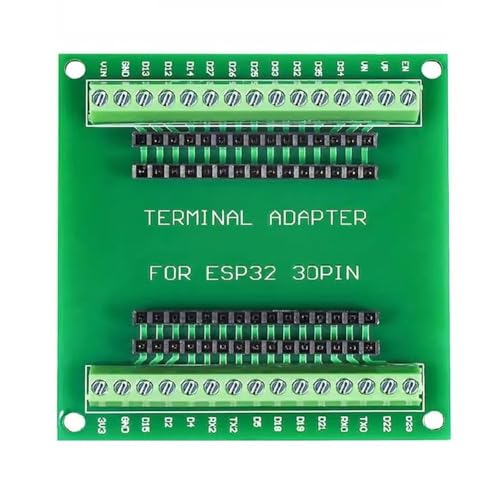 Simpls Erweiterungsplatine 30Pin GPIO Breakout Board Kompatibel mit 30 Pins ESP32 Development Board von Simpls