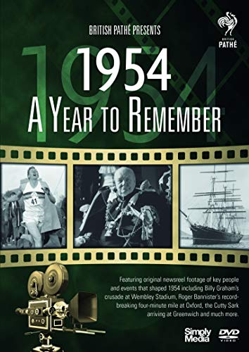 British Pathé News - A Year To Remember 1954 - 70th Anniversary Birthday Gift Born In[DVD] von Simply Media TV
