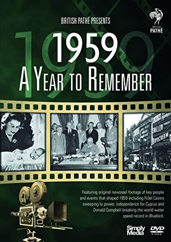 British Pathé News - A Year To Remember 1959 - 65th Anniversary Birthday Gift Born In [DVD] von Simply Media TV