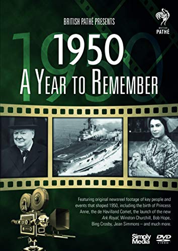 British Pathé News - A Year to Remember 1950 - 74rd Anniversary Birthday Gift Born In (DVD) von Simply Media TV