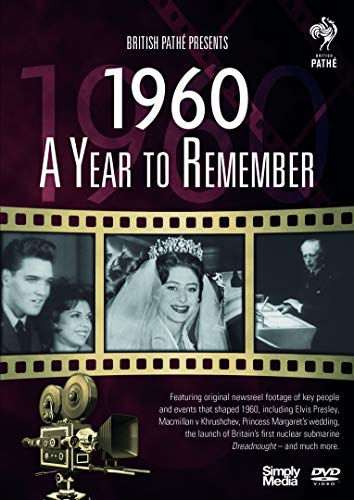 British Pathé News - A Year to Remember 1960 - 64th Anniversary Birthday Gift Born In (DVD) von Simply Media TV