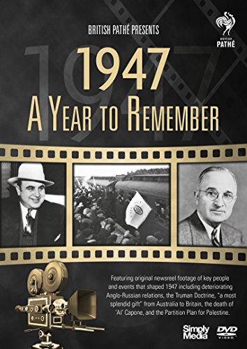 British Pathé News - A Year to Remember 1947 - 73rd Anniversary Birthday Gift [DVD] von Simply Media