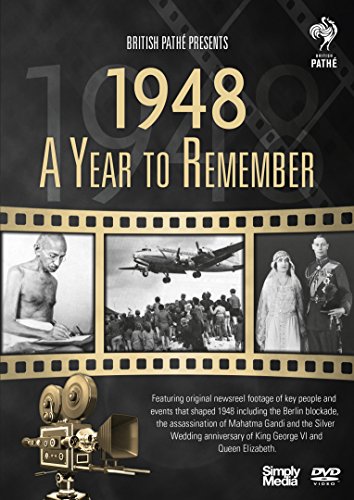 British Pathé News - A Year to Remember 1948 - 71st Anniversary Birthday Gift [DVD] von Simply Media