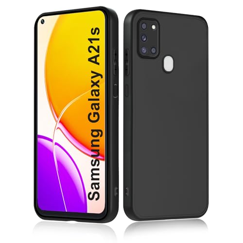 Simply Speakers Handyhülle für Samsung Galaxy A21s Hülle, Antikratzer, Anti-Schock, Anti-Rutsch Schutzhülle, Unterstützt kabelloses Laden，Anti-Fingerabdruck Fallschutz hülle für Samsung A21s von Simply Speakers