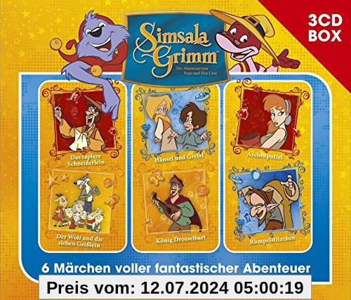 SimsalaGrimm 3-CD Hörspielbox Vol.2 von Simsalagrimm