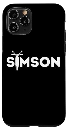 Hülle für iPhone 11 Pro Simson Moped DDR S51 Schwalbe Ossi Oldtimer Nostalgie Moped von Simson Merch