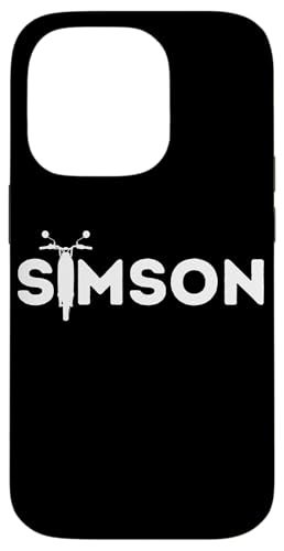 Hülle für iPhone 14 Pro Simson Moped DDR S51 Schwalbe Ossi Oldtimer Nostalgie Moped von Simson Merch