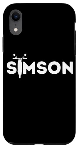 Hülle für iPhone XR Simson Moped DDR S51 Schwalbe Ossi Oldtimer Nostalgie Moped von Simson Merch