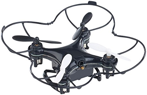 Simulus Quadcopter: Mini-Quadrocopter GH-4.Micro V2, 4-Kanal-Fernbedienung, 2,4-GHz-Funk (Multi-Drohnen, Multicopter für Drohnen-Pilot, Ferngesteuerter Hubschrauber) von Simulus