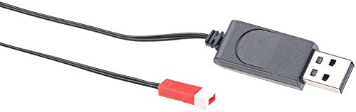 Simulus Zubehör zu WiFi Cam-Drohne: USB-Ladekabel für Quadrocopter GH-4.FPV, 60 cm (Mini-Quadrocopter mit Kamera, Quadrokopter faltbar, Kabel) von Simulus