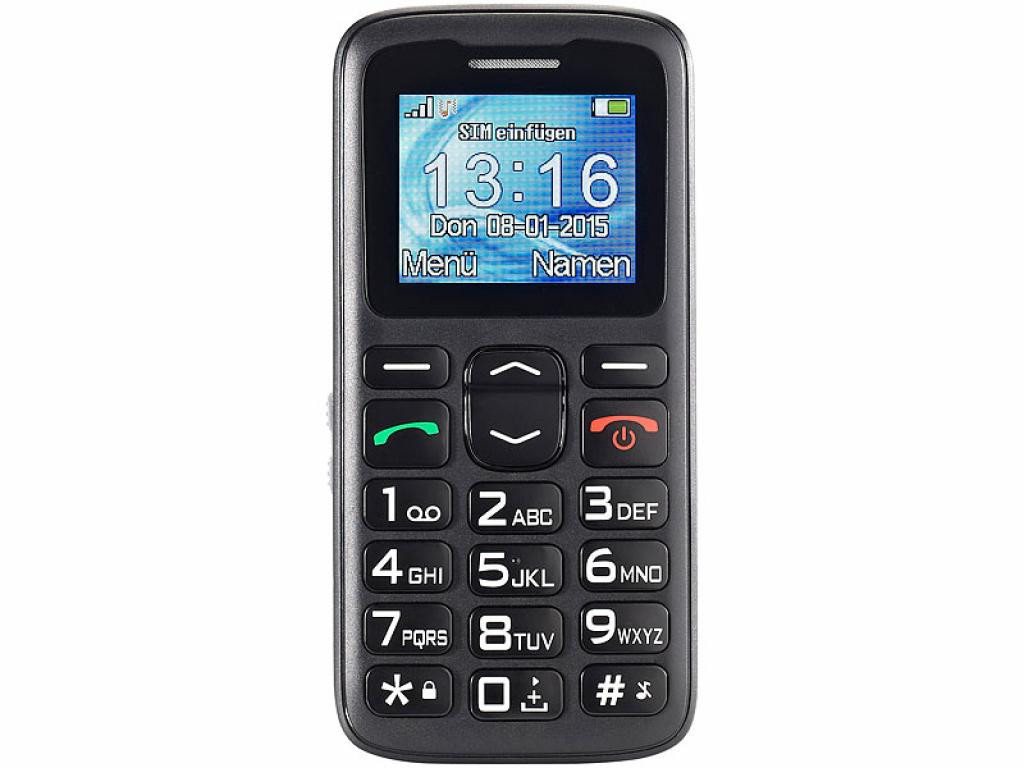 Simvalley Simvalley Mobile XL-915 V2 Senioren- & Notruf-HandyTelefon Seniorenhandy (1.77 Zoll) von Simvalley