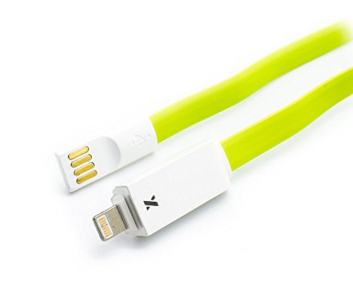 Ohne Marke LED Flaches Lightning Kabel iPhone 5/6 ipad 4/Air/Air 2 Mini und M von Sin marca