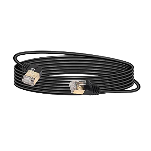 SinLoon RJ45 Cat8 Ethernet Cable,10FT 90 Degree Male to Male High Speed Cat8 Network Cable,40Gbps 2000Mhz SFTP Patch Cord For Router Modem Server (Right) von SinLoon