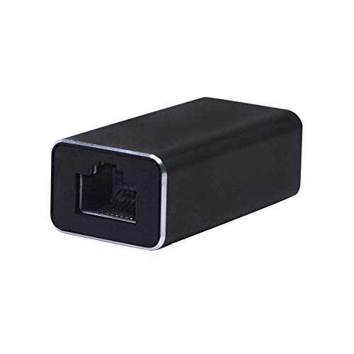 SinLoon RJ45 LAN Koppler Adapter Gigabit 1000 Mbs Ethernet Netzwerk Überspannungsschutz Buchse auf Buchse für Cat6 Cat5e Ethernet Kabel von SinLoon