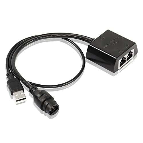 SinLoon RJ45 Netzwerk Splitter Adapter Ethernet Splitter 1 auf 2 Hochgeschwindigkeitsadapter WiFi Extender mit USB Stromanschluss Computer, Hub, Switch, Router, ADSL, Set Top Box, Digital TV, etc SinLoon RJ45 Netzwerk Splitter Adapter Ethernet Splitter 1 auf 2 Hochgeschwindigkeitsadapter WiFi Extender mit USB Stromanschluss Computer, Hub, Switch, Router, ADSL, Set Top Box, Digital TV, etc von SinLoon