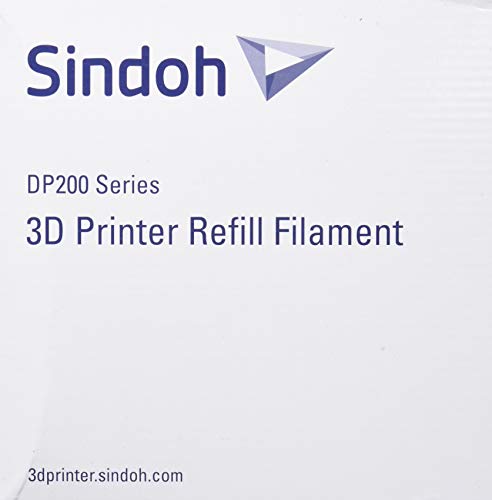 Sindoh 3DWOX Nachfüll-Filament PLA grün (kompatibel mit DP200, DP201, 3DWOX 1, 1X, 2X), Spule, 1,75 mm Durchmesser (3DP200PGR-R) von Sindoh