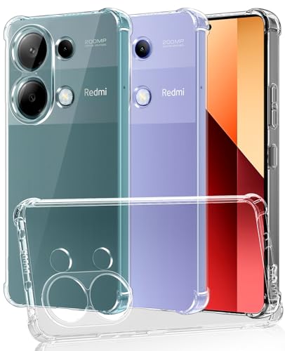 SineOrdo Handyhülle Xiaomi Poco M6 Pro 4G & Redmi Note 13 Pro 4G Hülle Klar,Schutzhülle Poco M6 Pro 4G & Redmi Note 13 Pro 4G Ultra Dünn mit Sturzsichere Ecke Hüllen Silikon TPU Case - Durchsichtig SineOrdo Handyhülle Xiaomi Poco M6 Pro 4G & Redmi Note 13 Pro 4G Hülle Klar,Schutzhülle Poco M6 Pro 4G & Redmi Note 13 Pro 4G Ultra Dünn mit Sturzsichere Ecke Hüllen Silikon TPU Case - Durchsichtig von SineOrdo