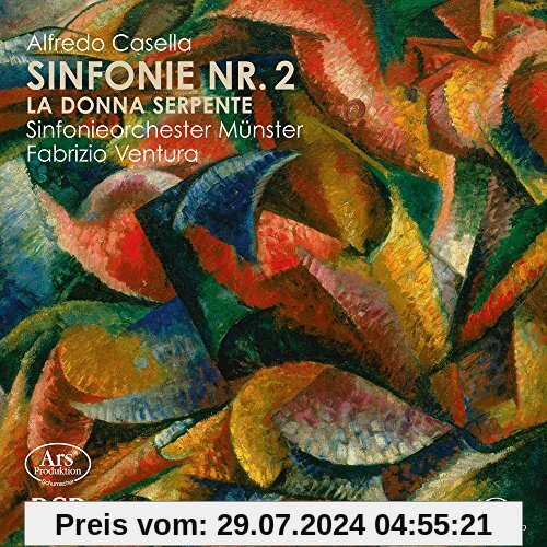 Casella: Sinfonie Nr. 2 / Sinfonische Fragmente aus 'La Donna Serpente' von Sinfonieorchester Münster