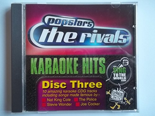 ANON Popstars The Rivals Karaoke Disc Three CD von Sing to the World