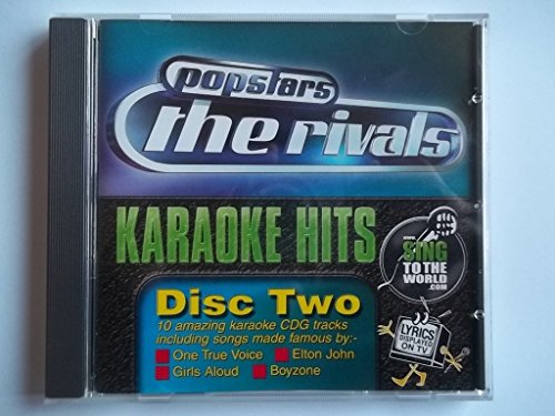 ANON Popstars The Rivals Karaoke Disc Two CD von Sing to the World