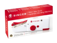 SINGER 220017123, Rot, Weiß, Manuelle Nähmaschine, Sägen, 250 RPM, Mechanisch, 4,8 W von Singer