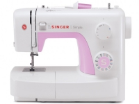 SINGER 3223 Simple, Pink, Weiß, Automatische Nähmaschine, Sägen, 4 Step, Drehregler, 5 mm SINGER 3223 Simple, Pink, Weiß, Automatische Nähmaschine, Sägen, 4 Step, Drehregler, 5 mm von Singer