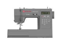 SINGER HD6705C, Grau, Halbautomatische Nähmaschine, Sägen, LED, Tasten, Elektro von Singer