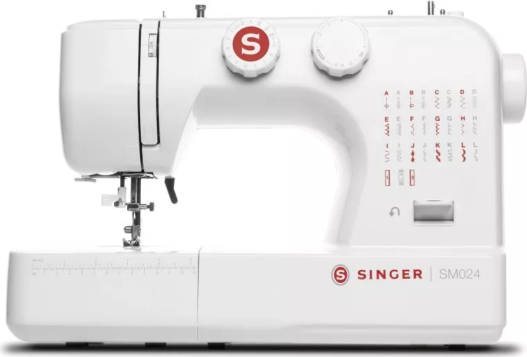 SINGER SM024 Mechanisch Nähmaschine Weiß von Singer