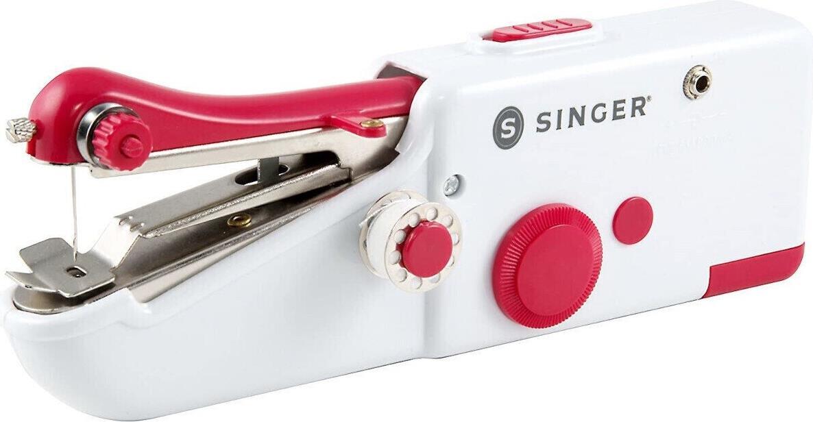 SINGER Stitch Sew Quick Mini Mechanisch Nähmaschine AA Akku Weiß (Singer Mini) von Singer