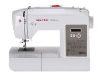 Singer Brilliance 6160 - Nähmaschine - 60 Stiche - 4 Ein-Schritt-Knopflöcher - LCD-Display Singer Brilliance 6160 - Nähmaschine - 60 Stiche - 4 Ein-Schritt-Knopflöcher - LCD-Display von Singer