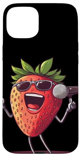 Diese Erdbeere kann die hohen Töne treffen Hülle für iPhone 15 Plus Diese Erdbeere kann die hohen Töne treffen Hülle für iPhone 15 Plus von Singing Strawberry