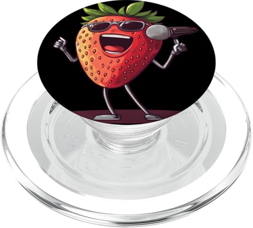 Diese Erdbeere kann die hohen Töne treffen PopSockets PopGrip für MagSafe Diese Erdbeere kann die hohen Töne treffen PopSockets PopGrip für MagSafe von Singing Strawberry