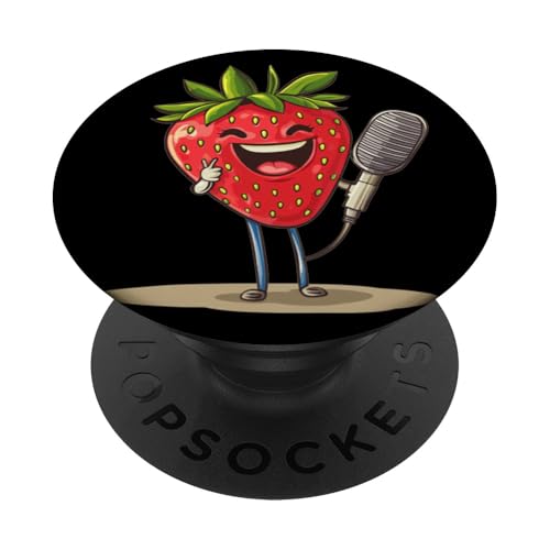 Karaoke King? Nein, It's a Berry Queen PopSockets Klebender PopGrip Karaoke King? Nein, It's a Berry Queen PopSockets Klebender PopGrip von Singing Strawberry