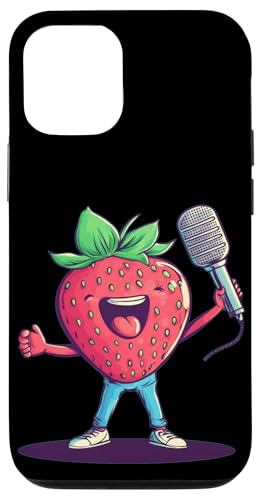 Lustiges Obst mit Karaoke-Sucht Outfit Hülle für iPhone 12/12 Pro Lustiges Obst mit Karaoke-Sucht Outfit Hülle für iPhone 12/12 Pro von Singing Strawberry