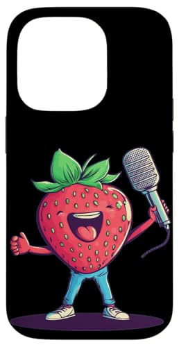 Lustiges Obst mit Karaoke-Sucht Outfit Hülle für iPhone 14 Pro Lustiges Obst mit Karaoke-Sucht Outfit Hülle für iPhone 14 Pro von Singing Strawberry