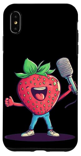 Lustiges Obst mit Karaoke-Sucht Outfit Hülle für iPhone XS Max Lustiges Obst mit Karaoke-Sucht Outfit Hülle für iPhone XS Max von Singing Strawberry